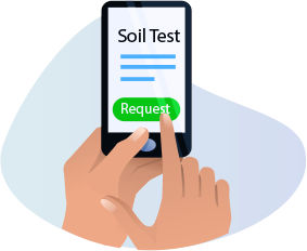 Request for soil test from DeHaat App